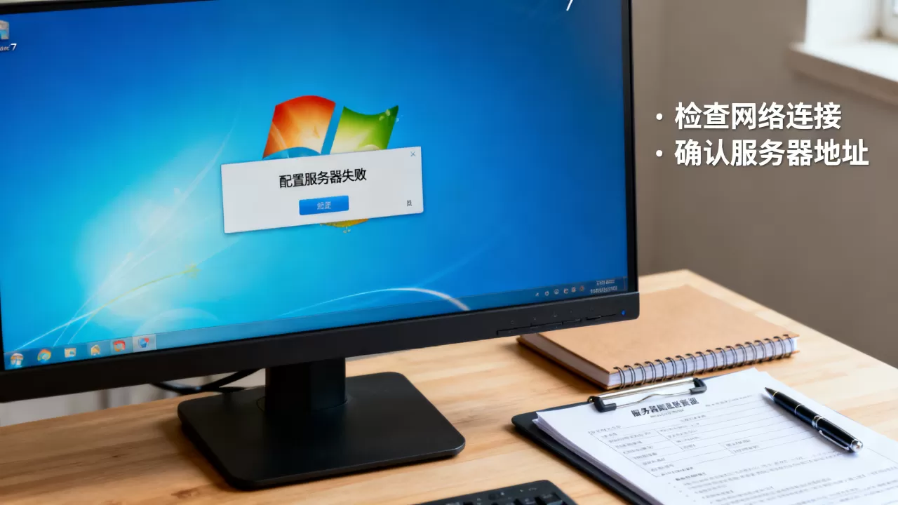 w7系统桌面配置服务器失败怎么解决,配置服务器失败原因有哪些 w7系统桌面配置服务器失败怎么解决,配置服务器失败原因有哪些
