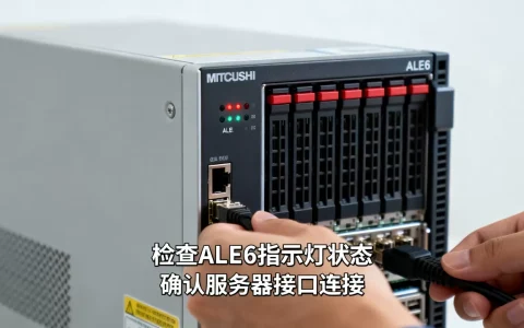 三菱服务器ALE6故障怎么解决，三菱ALE6报警怎么处理？