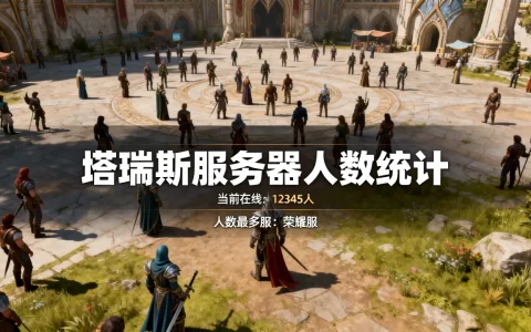 塔瑞斯服务器到底有多少人，哪个服人最多？