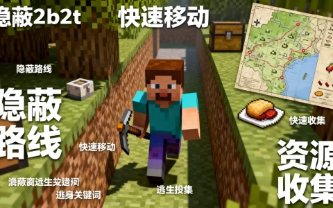 我的世界2b2t服务器如何逃离，有哪些逃生技巧？