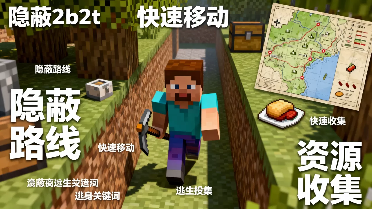 我的世界2b2t服务器如何逃离,有哪些逃生技巧? 我的世界2b2t服务器如何逃离,有哪些逃生技巧?