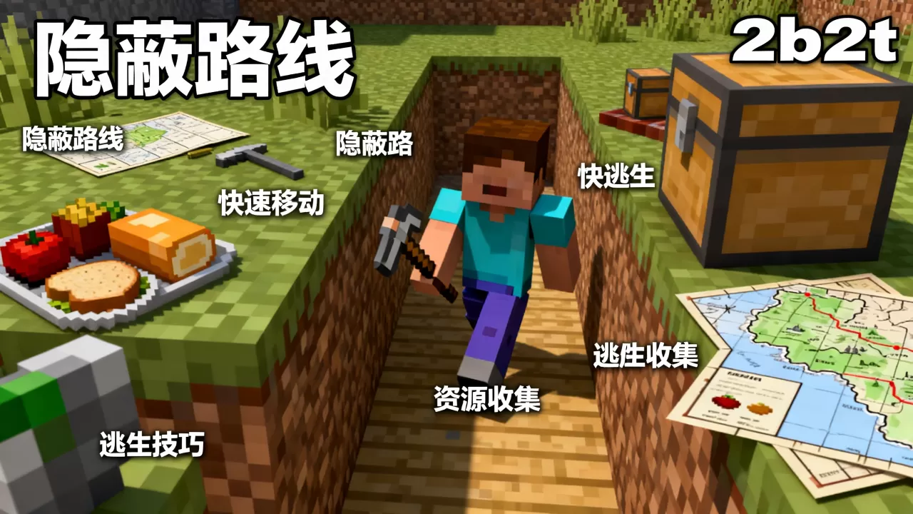 我的世界2b2t服务器如何逃离,有哪些逃生技巧? 我的世界2b2t服务器如何逃离,有哪些逃生技巧?