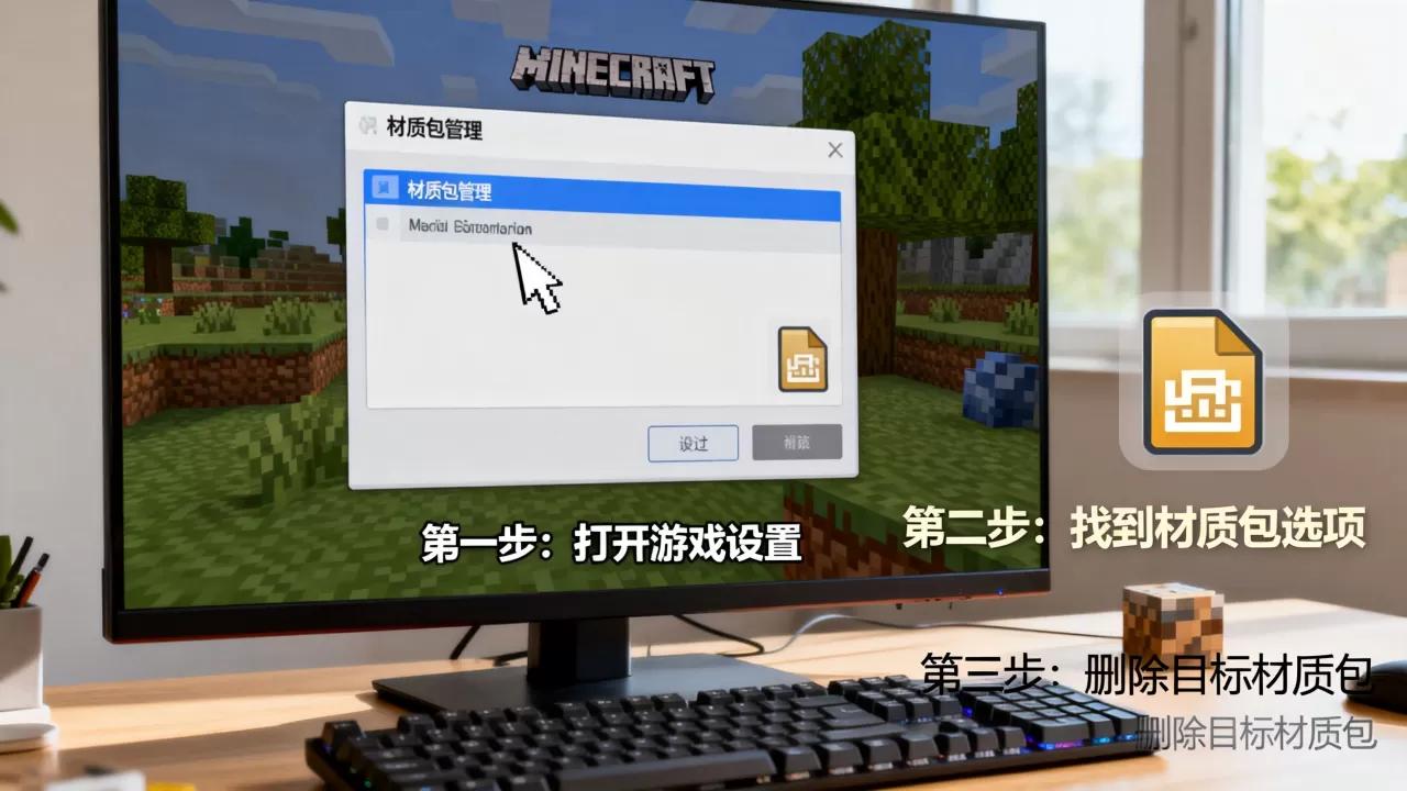 网易版EC服务器材质包怎么才能取消,我的世界材质包怎么删除? 网易版EC服务器材质包怎么才能取消,我的世界材质包怎么删除?