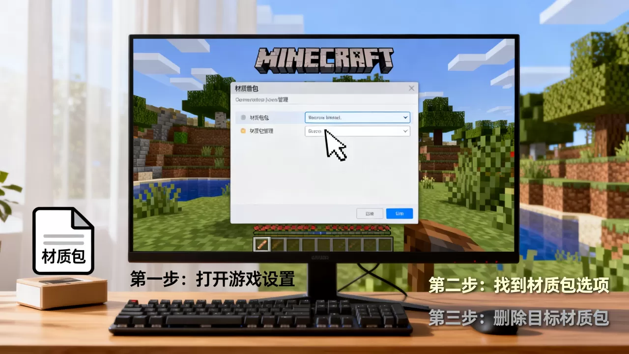 网易版EC服务器材质包怎么才能取消,我的世界材质包怎么删除? 网易版EC服务器材质包怎么才能取消,我的世界材质包怎么删除?