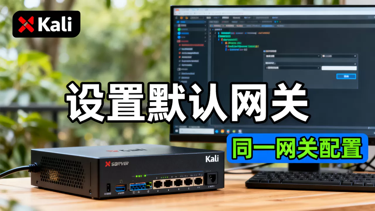 如何让Kali根服务器同一网关?,Kali默认网关怎么设置? 如何让Kali根服务器同一网关?,Kali默认网关怎么设置?