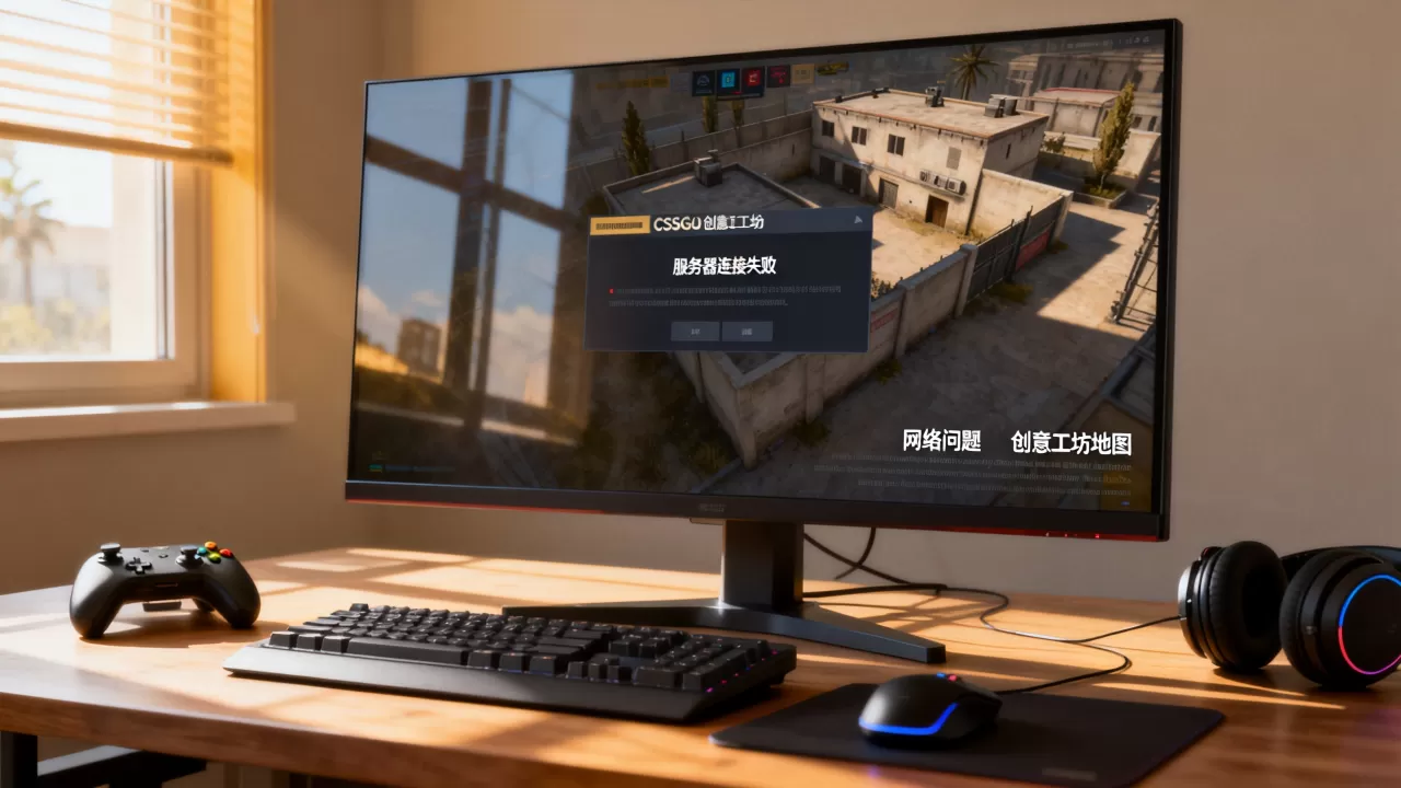 CSGO创意工坊地图寻找服务器失败怎么办,是什么原因 CSGO创意工坊地图寻找服务器失败怎么办,是什么原因
