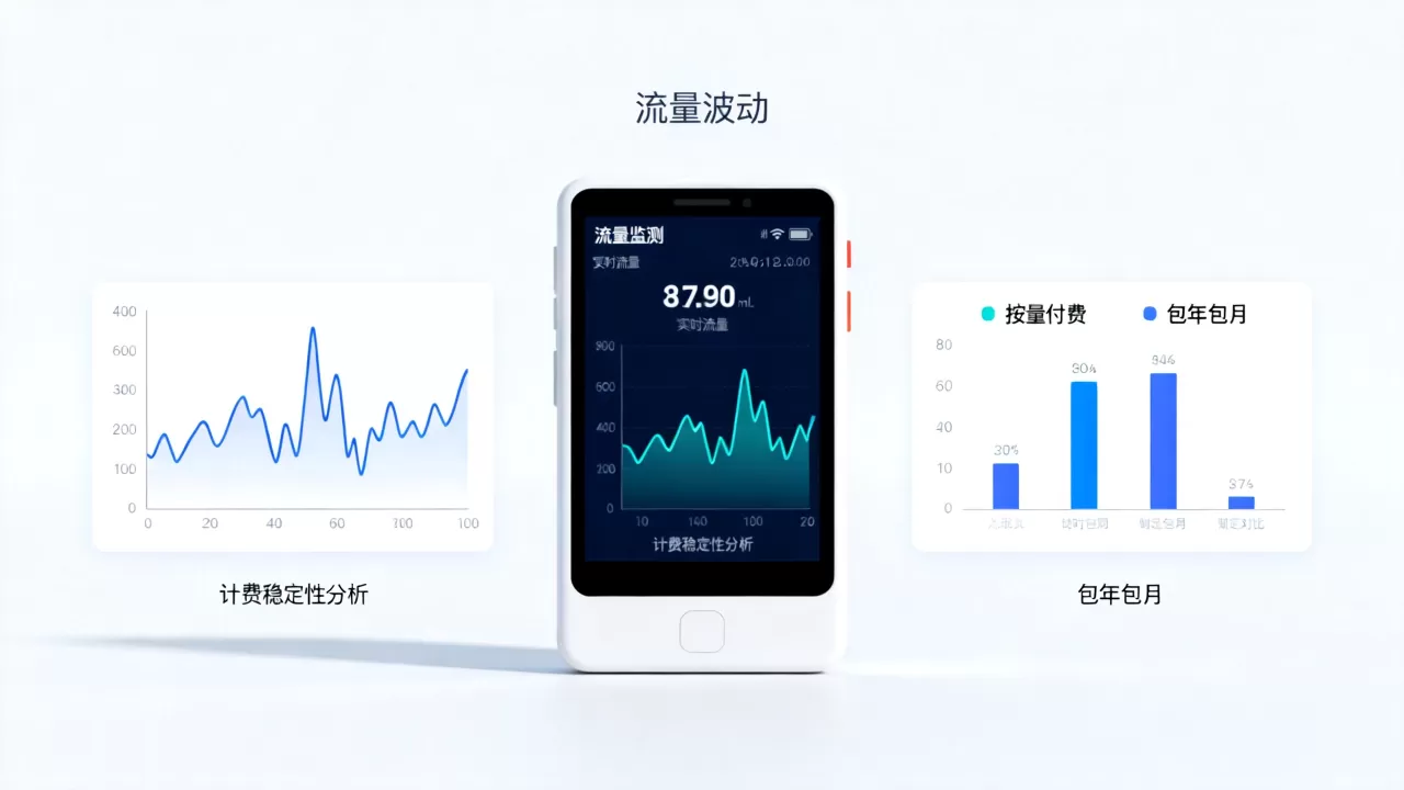 流量忽高忽低的业务选哪种计费更稳定,按量付费还是包年包月划算 流量忽高忽低的业务选哪种计费更稳定,按量付费还是包年包月划算