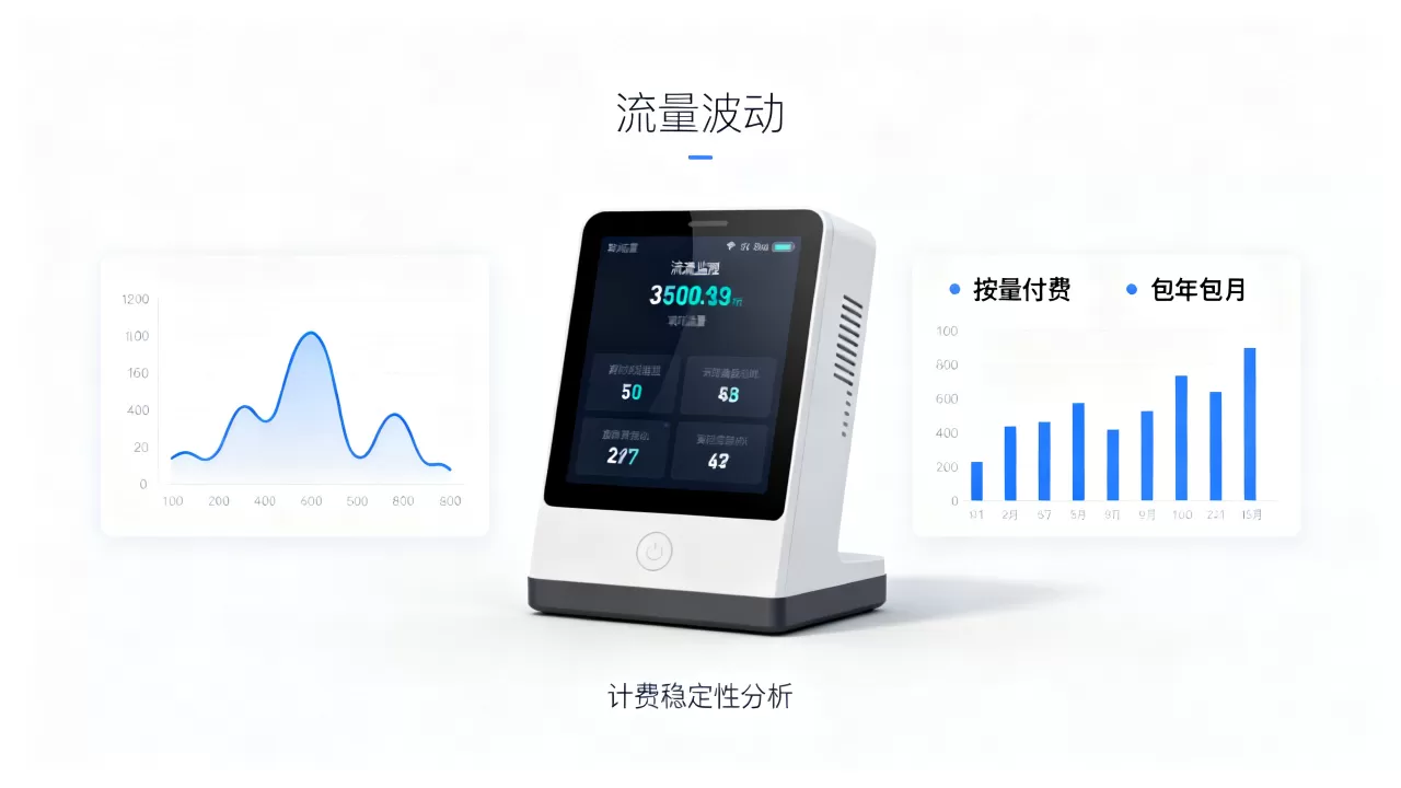 流量忽高忽低的业务选哪种计费更稳定,按量付费还是包年包月划算 流量忽高忽低的业务选哪种计费更稳定,按量付费还是包年包月划算