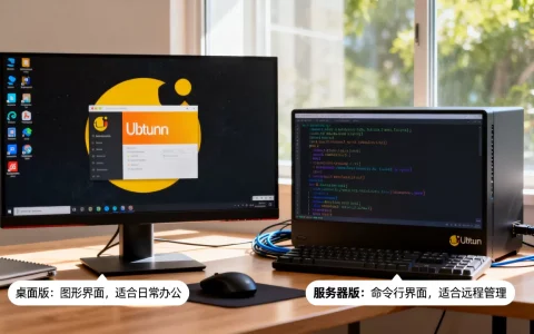 Ubuntu桌面版和服务器版怎么查看,有什么区别？