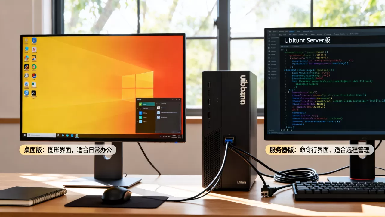 Ubuntu桌面版和服务器版怎么查看,有什么区别? Ubuntu桌面版和服务器版怎么查看,有什么区别?