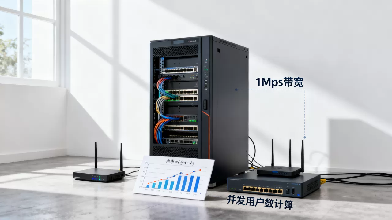 服务器1mbps带宽能支持多少用户,怎么计算并发量? 服务器1mbps带宽能支持多少用户,怎么计算并发量?