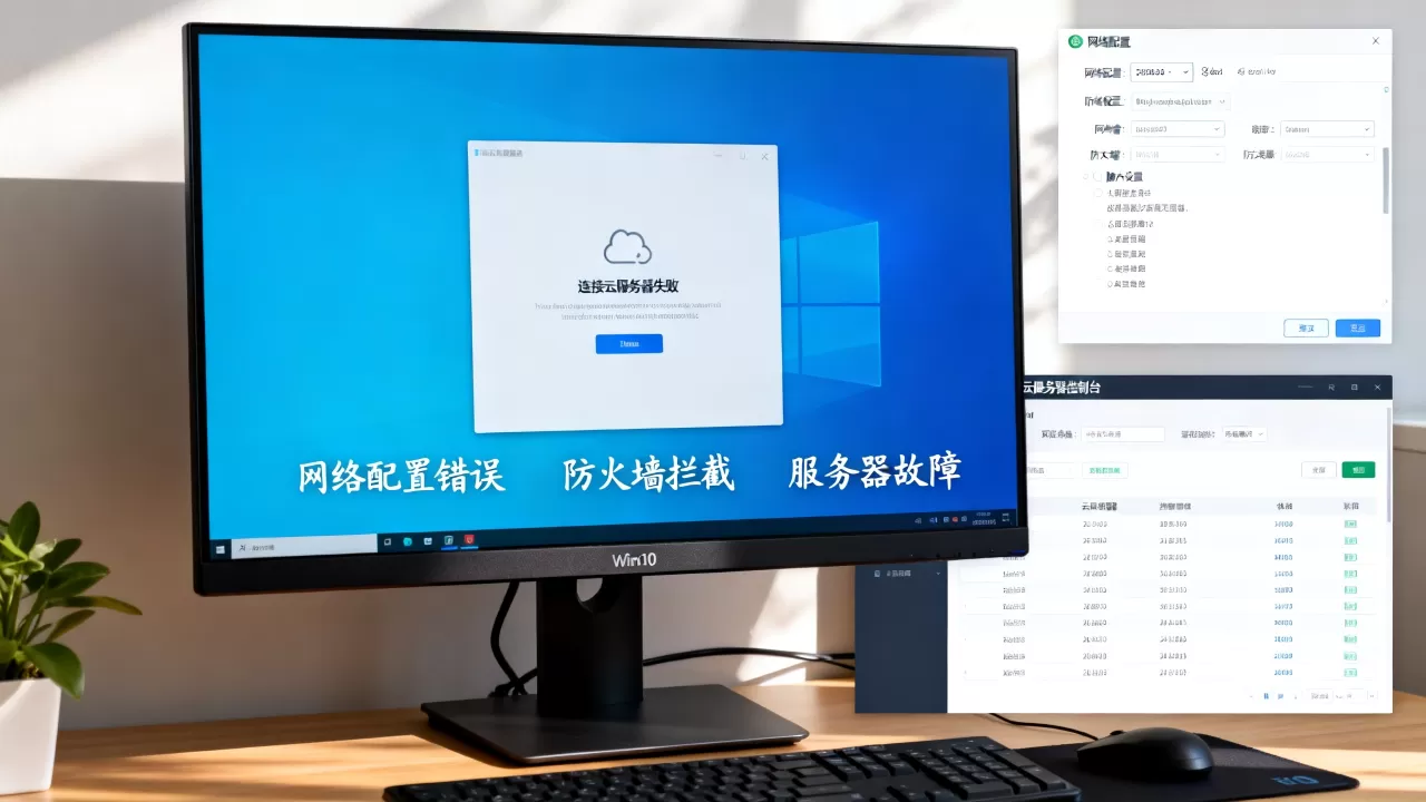win10连接云服务器为何失败,常见原因有哪些? win10连接云服务器为何失败,常见原因有哪些?