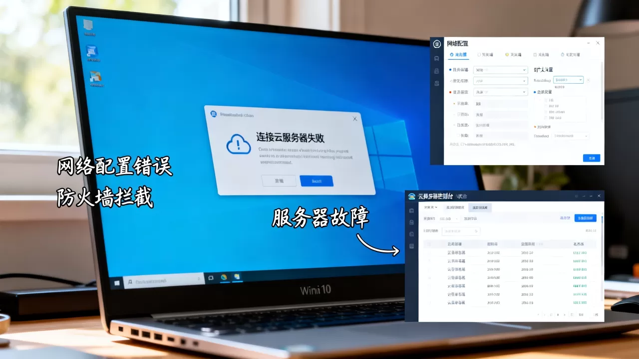 win10连接云服务器为何失败,常见原因有哪些? win10连接云服务器为何失败,常见原因有哪些?