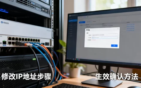 服务器IP地址怎么修改？，服务器IP地址修改后怎么生效？