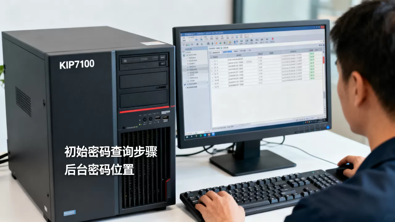 KIP7100服务器后台密码是多少,服务器初始密码怎么查 KIP7100服务器后台密码是多少,服务器初始密码怎么查
