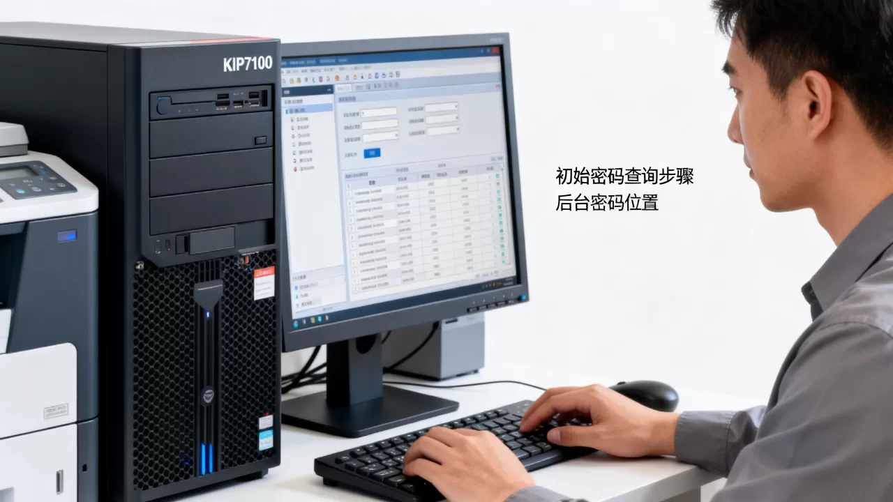 KIP7100服务器后台密码是多少,服务器初始密码怎么查 KIP7100服务器后台密码是多少,服务器初始密码怎么查