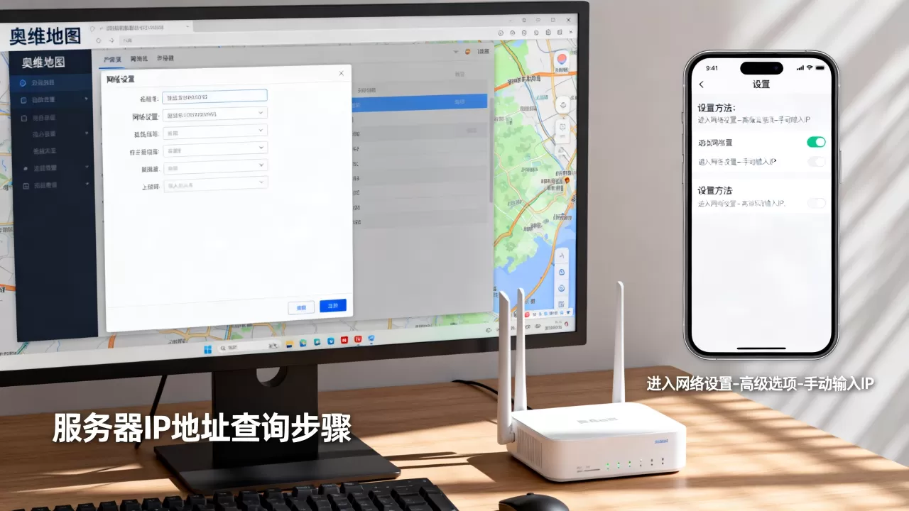 奥维地图的服务器IP地址是多少?,怎么设置? 奥维地图的服务器IP地址是多少?,怎么设置?