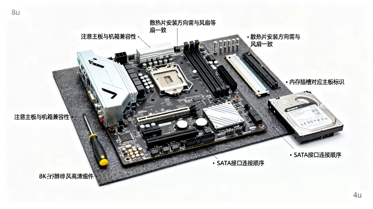 4u服务器怎么组装适合自己的主板套件,有哪些注意事项? 4u服务器怎么组装适合自己的主板套件,有哪些注意事项?