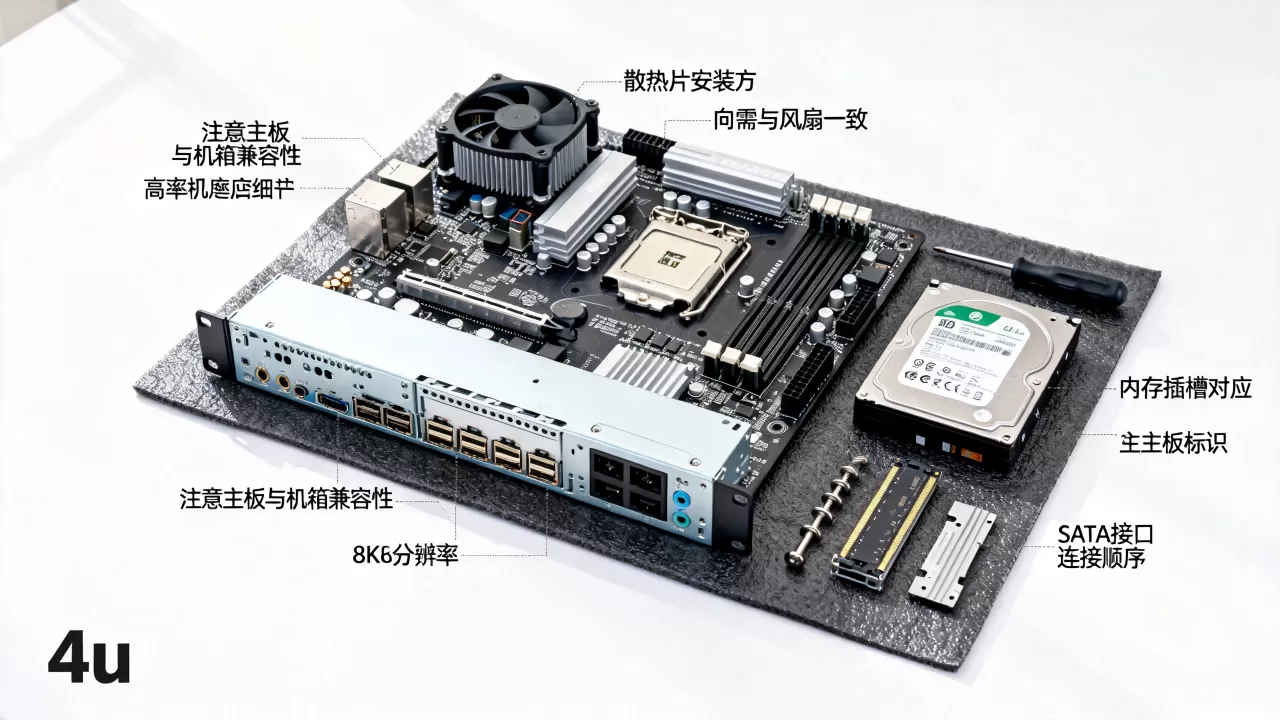 4u服务器怎么组装适合自己的主板套件,有哪些注意事项? 4u服务器怎么组装适合自己的主板套件,有哪些注意事项?