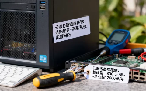 如何从零搭建一台云服务器？，云服务器一年租用多少钱