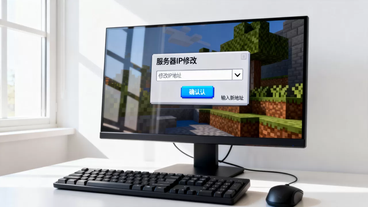我的世界面板没服务器怎么改IP,我的世界服务器IP地址如何修改? 我的世界面板没服务器怎么改IP,我的世界服务器IP地址如何修改?