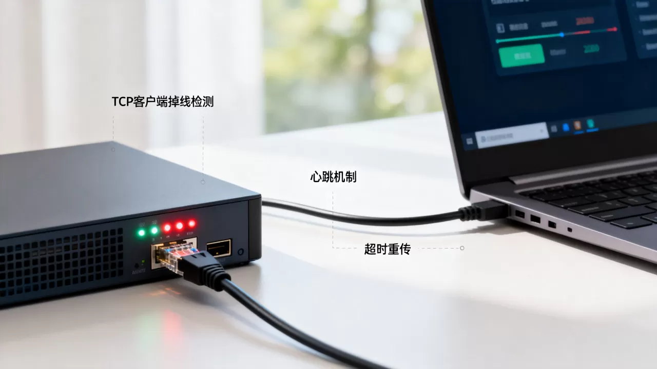 TCP客户端掉线服务器端如何察觉?,如何处理 TCP客户端掉线服务器端如何察觉?,如何处理