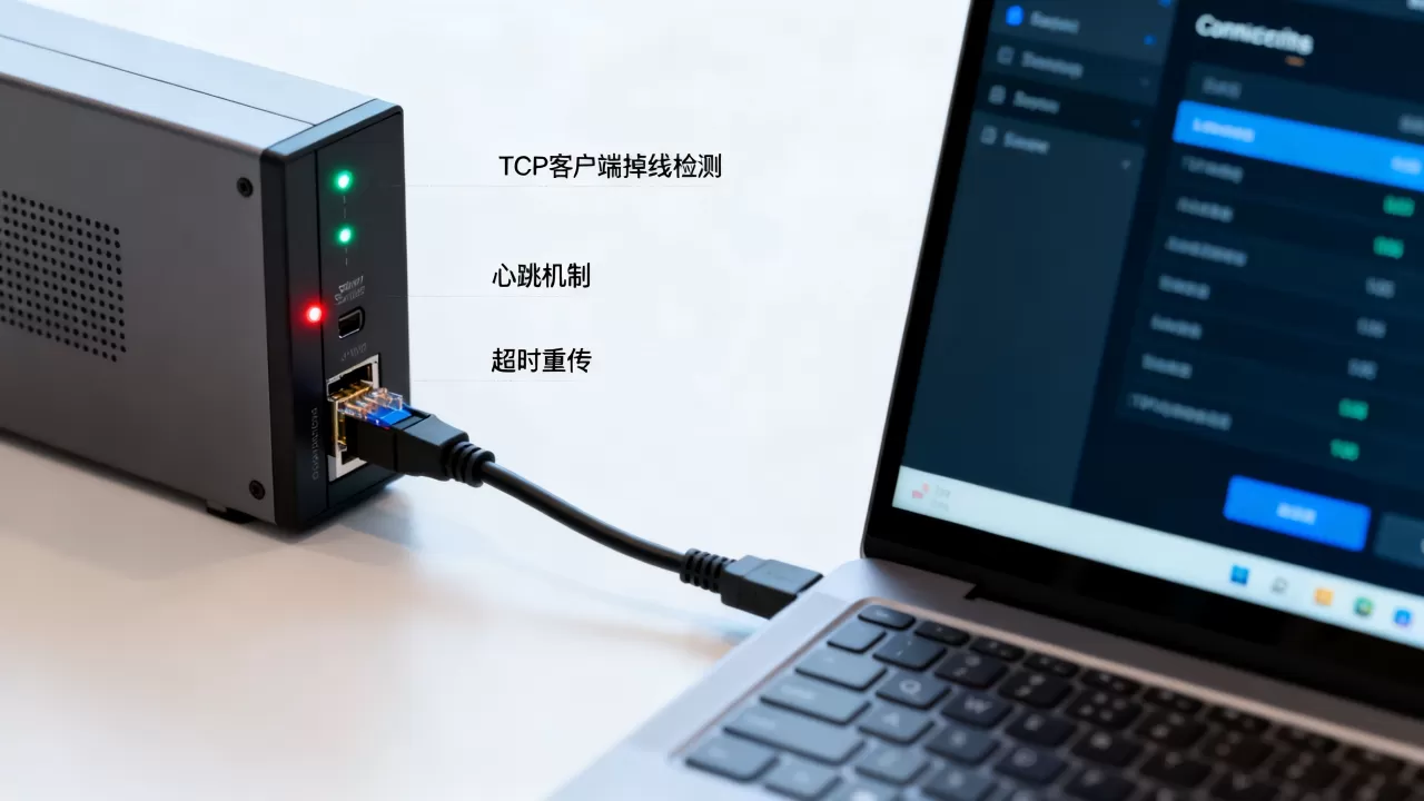 TCP客户端掉线服务器端如何察觉?,如何处理 TCP客户端掉线服务器端如何察觉?,如何处理