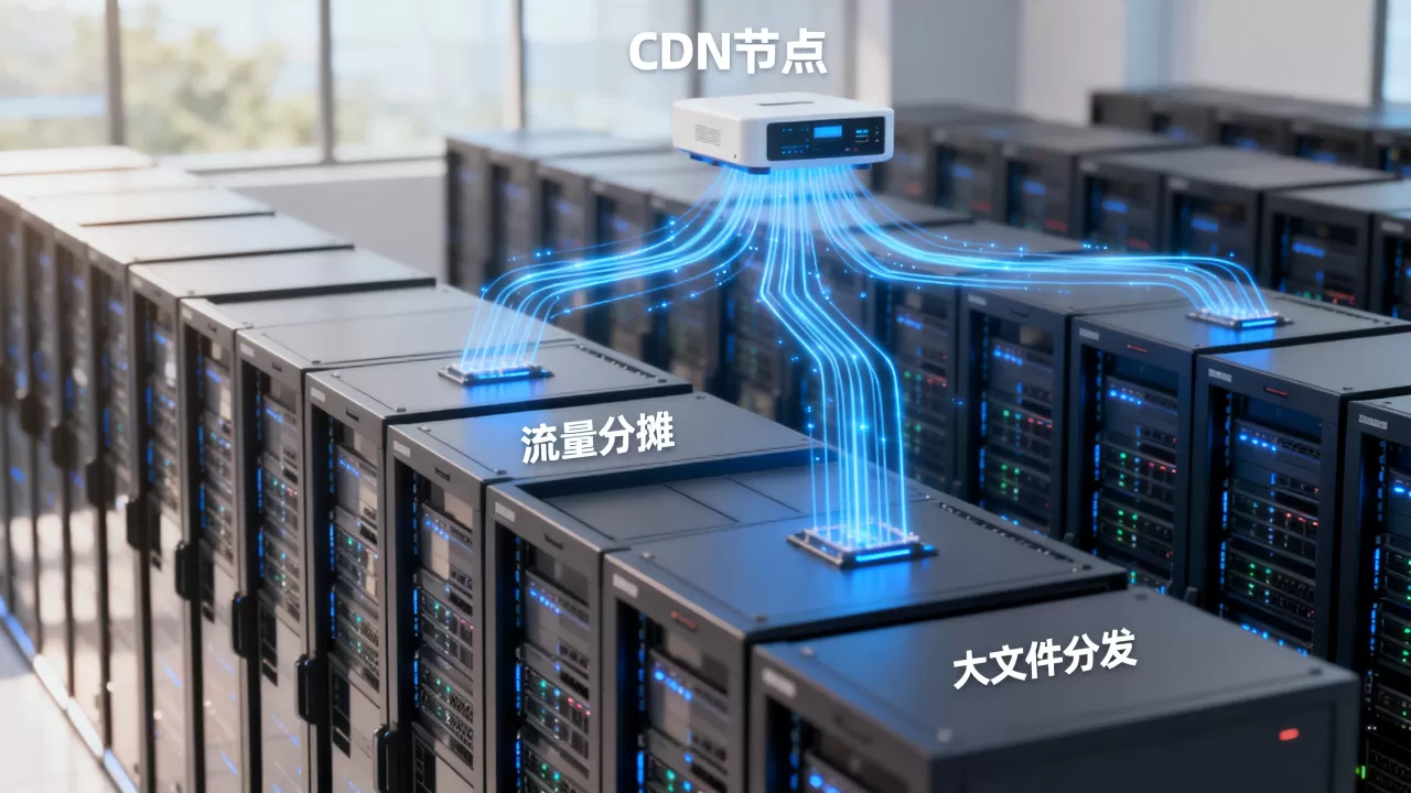 大文件分发业务如何借助CDN分摊流量,有哪些方法? 大文件分发业务如何借助CDN分摊流量,有哪些方法?