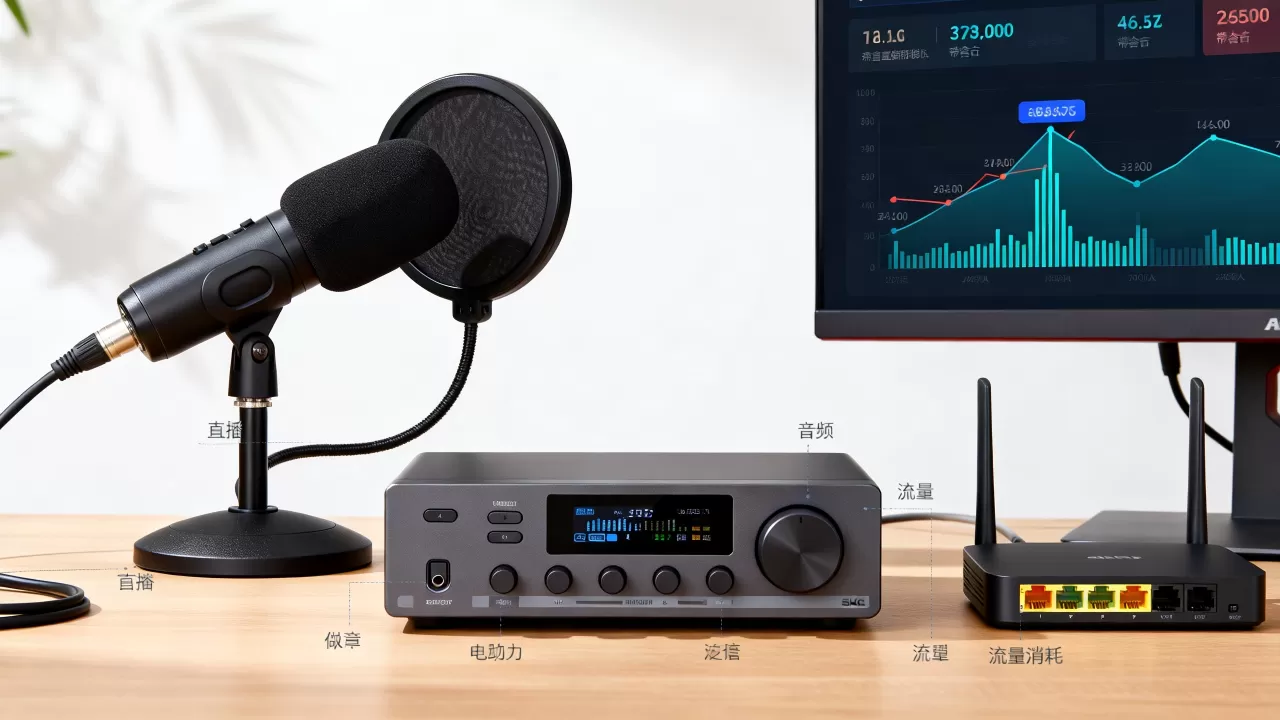 音频直播的带宽需求真能忽略吗,需要多少流量? 音频直播的带宽需求真能忽略吗,需要多少流量?