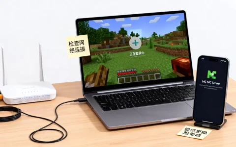 MC进服务器一直登入中咋解决，我的世界服务器连不上怎么办