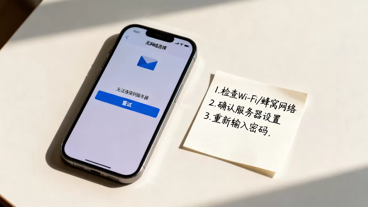 iPhone邮箱连不上服务器怎么办,iphone邮件接收失败 iPhone邮箱连不上服务器怎么办,iphone邮件接收失败