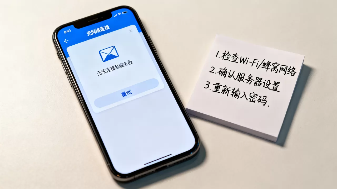 iPhone邮箱连不上服务器怎么办,iphone邮件接收失败 iPhone邮箱连不上服务器怎么办,iphone邮件接收失败