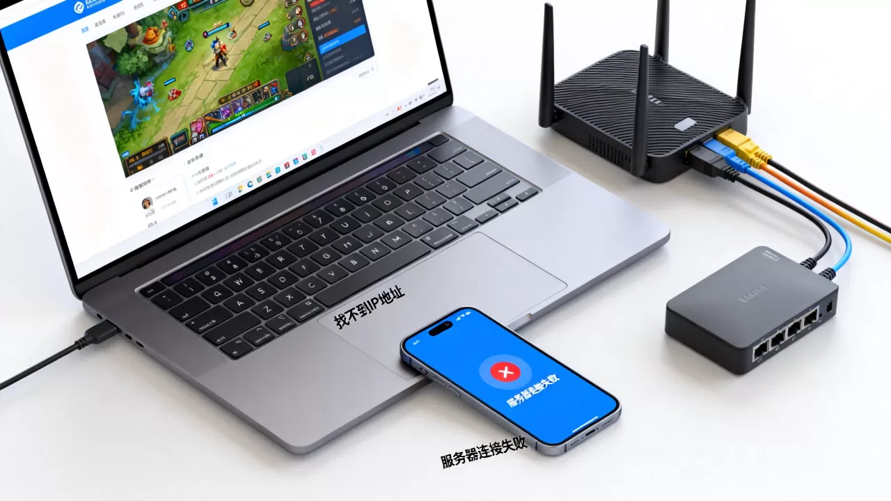 网页游戏找不到IP地址怎么办,服务器连接失败原因? 网页游戏找不到IP地址怎么办,服务器连接失败原因?