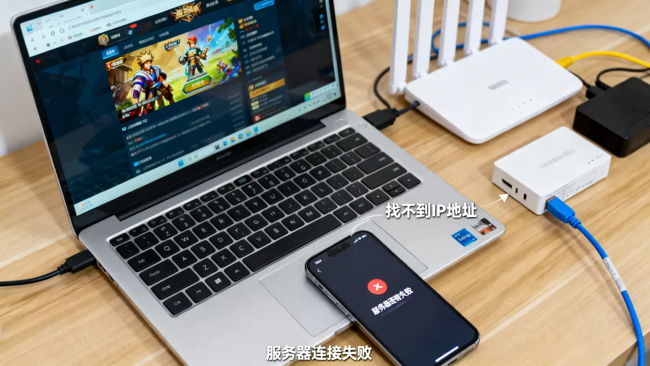 网页游戏找不到IP地址怎么办,服务器连接失败原因? 网页游戏找不到IP地址怎么办,服务器连接失败原因?