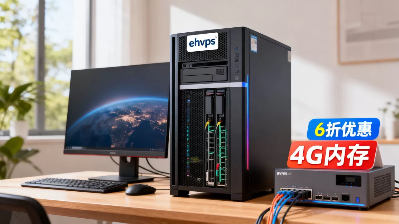 ehvps的6折优惠和4G内存是否适合建站,怎么样? ehvps的6折优惠和4G内存是否适合建站,怎么样?