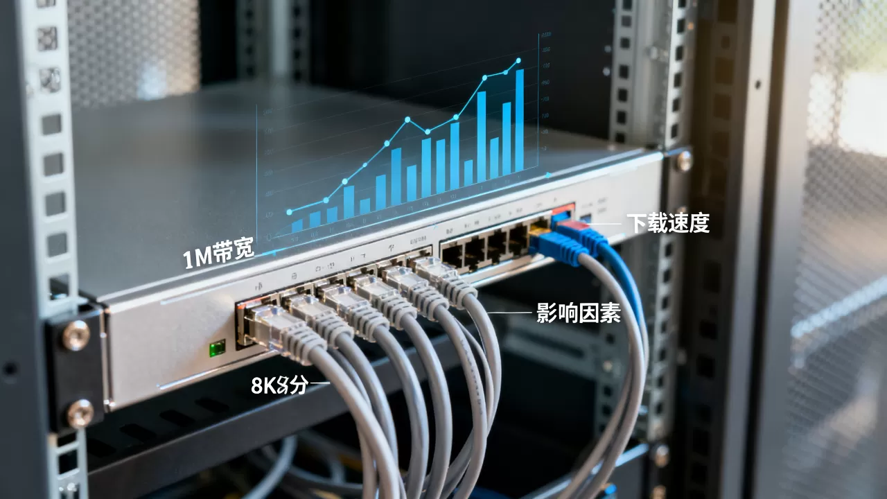 1m带宽服务器下载速度有多快,影响下载速度的因素有哪些? 1m带宽服务器下载速度有多快,影响下载速度的因素有哪些?