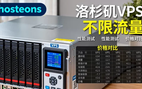 hosteons洛杉矶不限流量VPS性能如何，哪家便宜？
