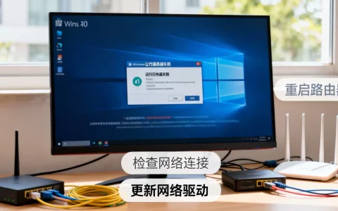 Win10运行打开服务器失败怎么办，服务器连接失败怎么解决