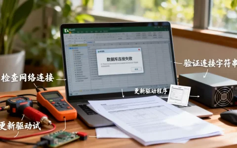 Excel连接数据库服务器失败怎么办，数据库连接失败如何解决