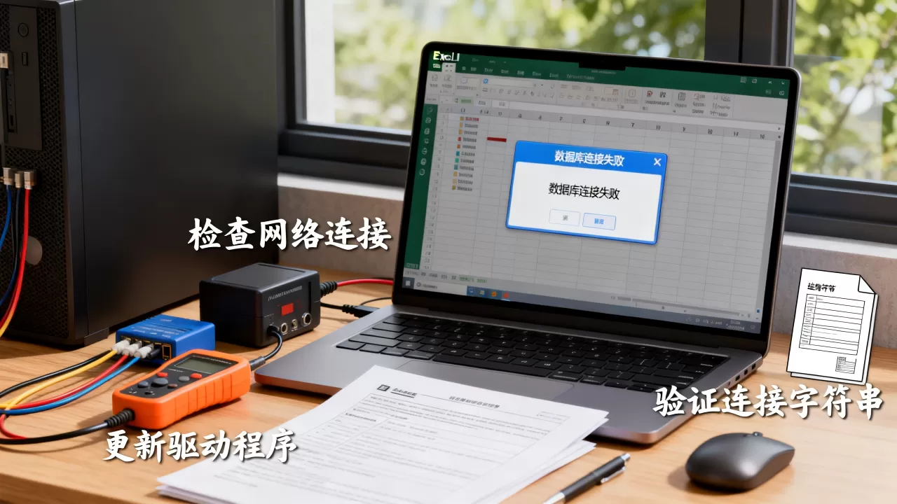 Excel连接数据库服务器失败怎么办,数据库连接失败如何解决 Excel连接数据库服务器失败怎么办,数据库连接失败如何解决