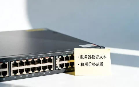 网络服务器投资多少钱？，服务器租用价格大概多少？