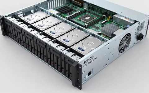 服务器写8个硬盘需要多少CPU,配置要求是什么？