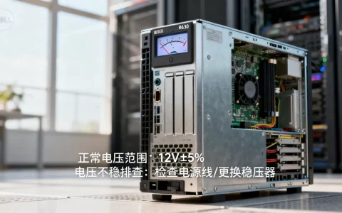 戴尔R630服务器电压多少才算正常，服务器电压不稳怎么办？