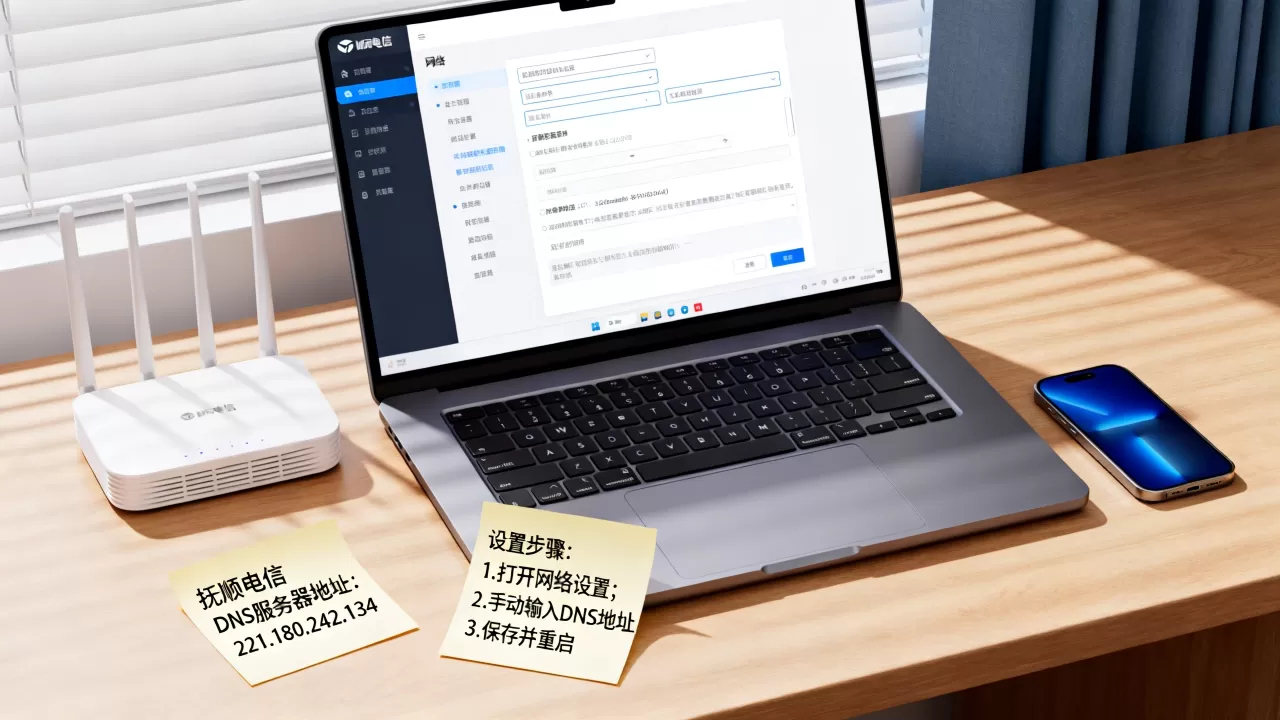 抚顺电信DNS服务器地址是什么,怎么设置最稳定 抚顺电信DNS服务器地址是什么,怎么设置最稳定
