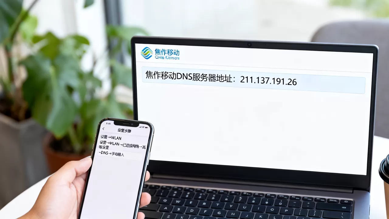 焦作移动DNS服务器地址是多少?怎么设置最快? 焦作移动DNS服务器地址是多少?怎么设置最快?