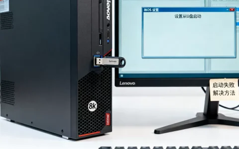 联想服务器如何设置从U盘启动？，启动失败怎么解决。
