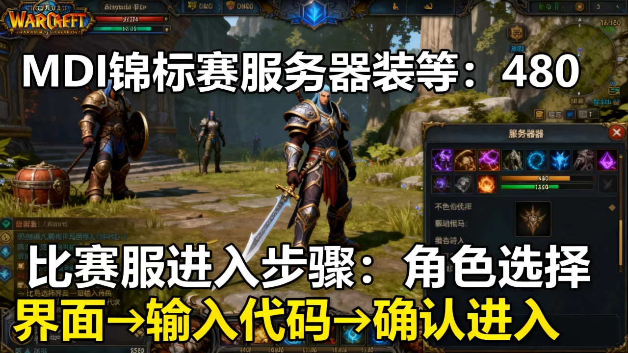 MDI锦标赛服务器装等到底多少?,魔兽MDI比赛服怎么进? MDI锦标赛服务器装等到底多少?,魔兽MDI比赛服怎么进?
