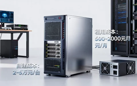 主机服务器一般多少钱一台？，租用还是自建划算？