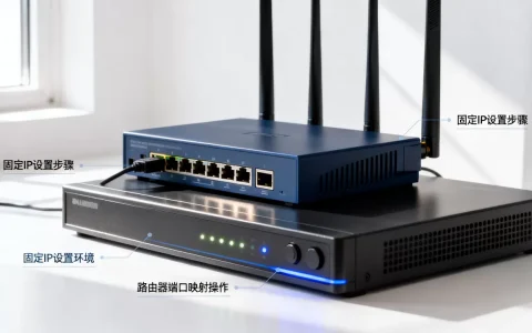 固定IP加了路由器怎么进服务器，路由器端口映射怎么做？