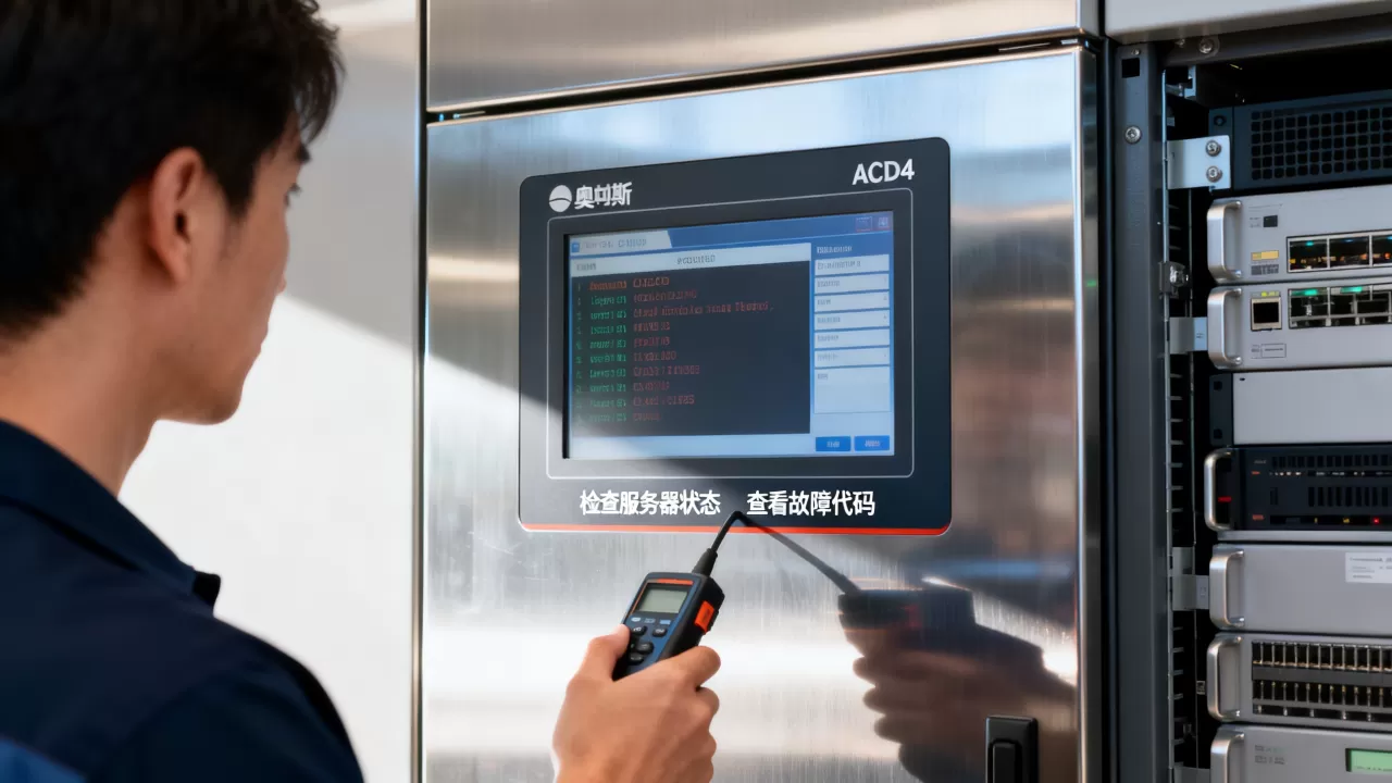 奥的斯ACD4服务器怎么查故障,故障代码怎么看 奥的斯ACD4服务器怎么查故障,故障代码怎么看